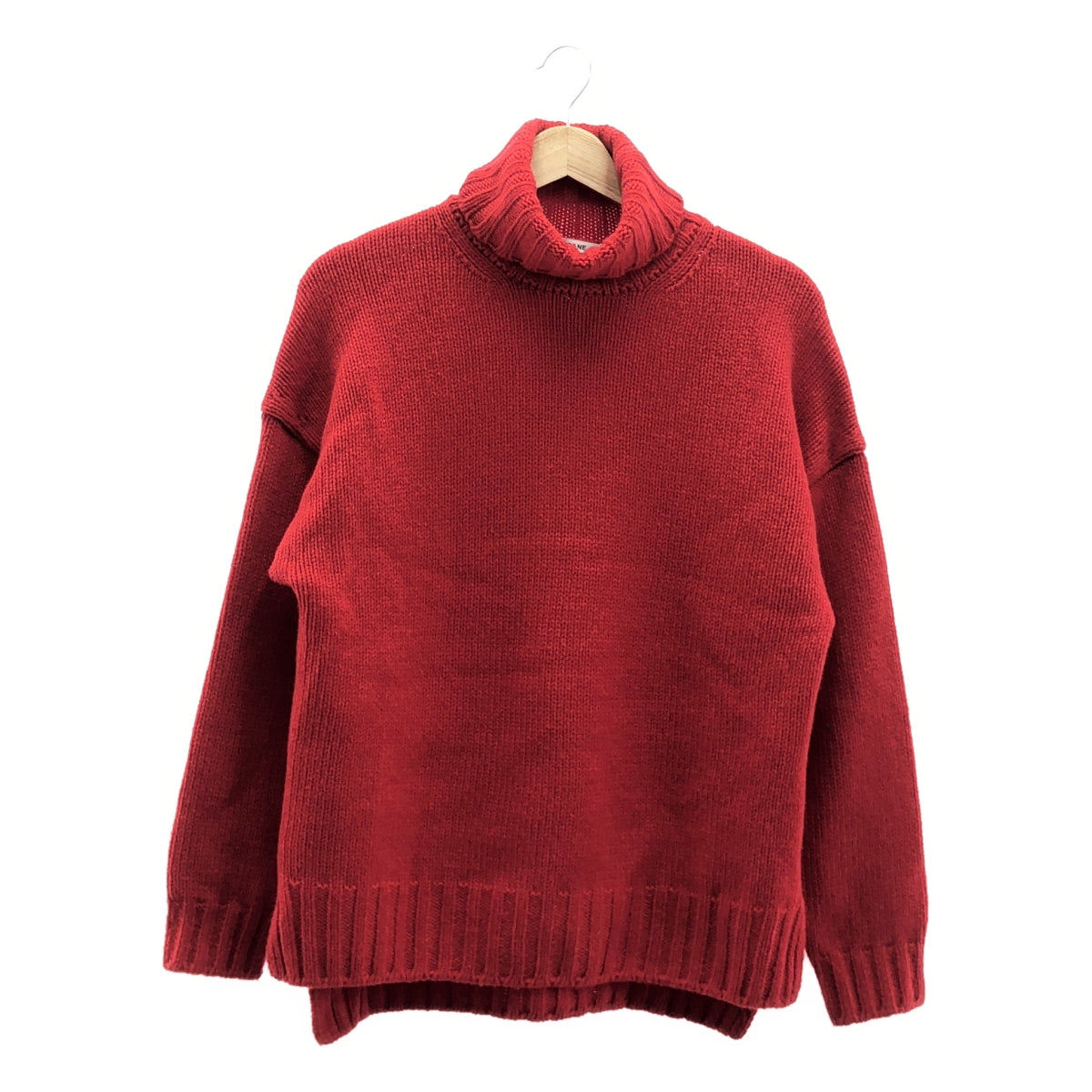 SLOANE / スローン | 3Gジーロンラム×カシミヤドロップショルダーニットプルオーバー | 1 | レッド | レディース