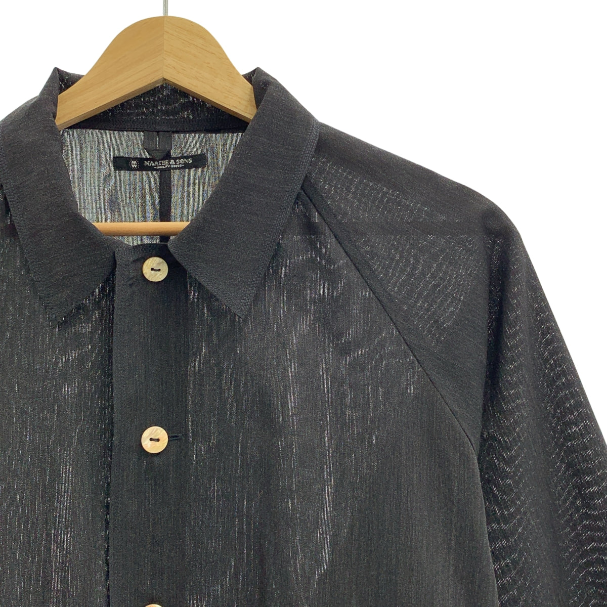 MAATEE&SONS / マーティー&サンズ | 2025SS | 折って折って COVERALL シャツ | 2 | メンズ
