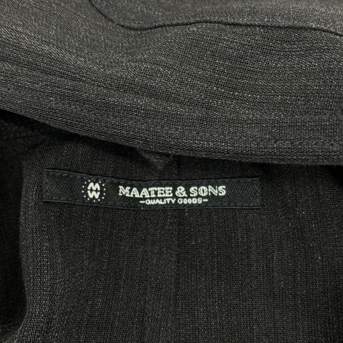 MAATEE &amp; SONS | 2025SS | 折疊連身襯衫 | 尺寸 2 | 男款