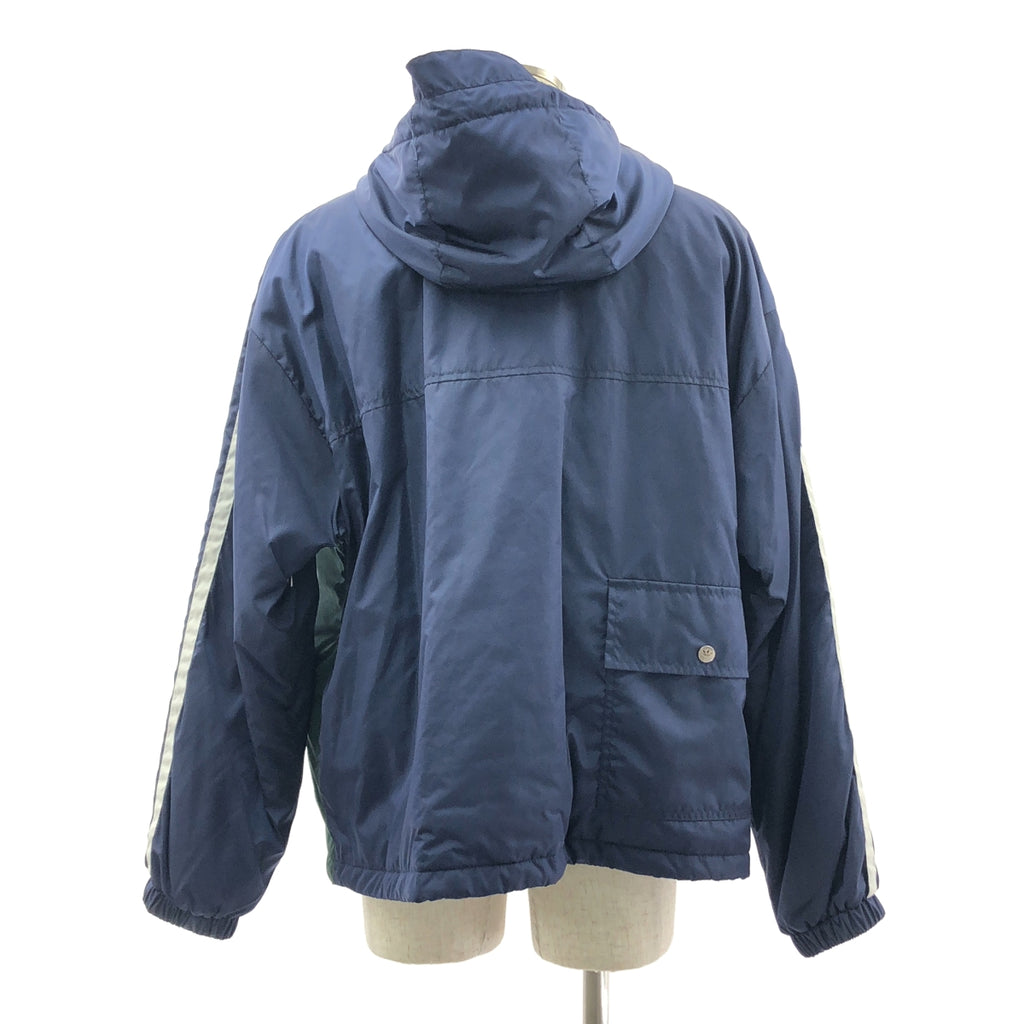 GUCCI / グッチ | × adidas / アディダス トレフォイルロゴ ジップ パラシュート プルオーバー | 46 | メンズ