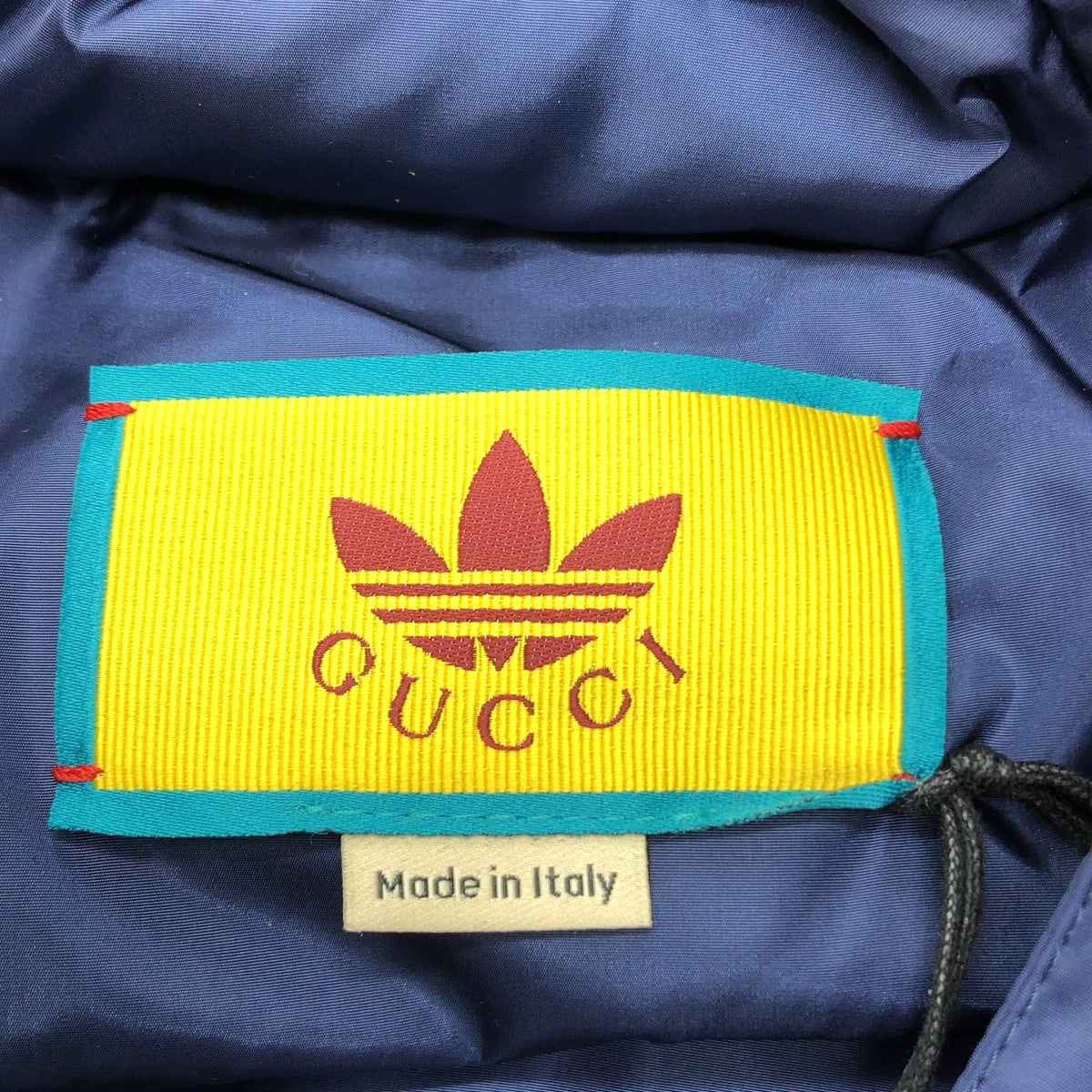 GUCCI / グッチ | × adidas / アディダス トレフォイルロゴ ジップ パラシュート プルオーバー | 46 | メンズ