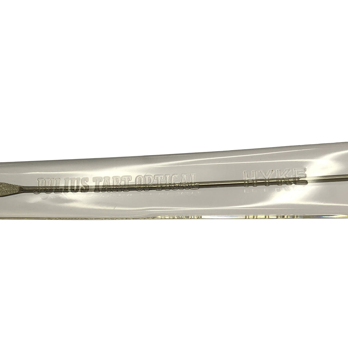 HYKE / 하이크 | × JULIUS TART OPTICAL / 줄리아 스타트 옵티컬 클리어 프레임 아이웨어 안경 / 유니섹스 / PL-005N | 46□22 |