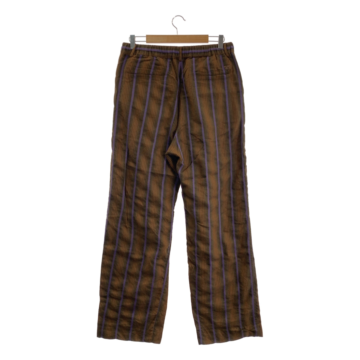 WALES BONNER / ウェールズボナー | 総柄 ドローストリング ワイド イージーパンツ | 46 | メンズ