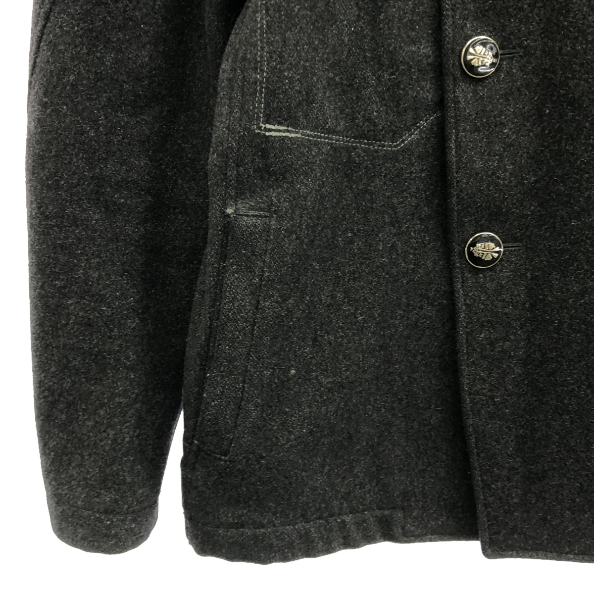 MARITHE + FRANCOIS GIRBAUD | Wool P-coat | M | Men's