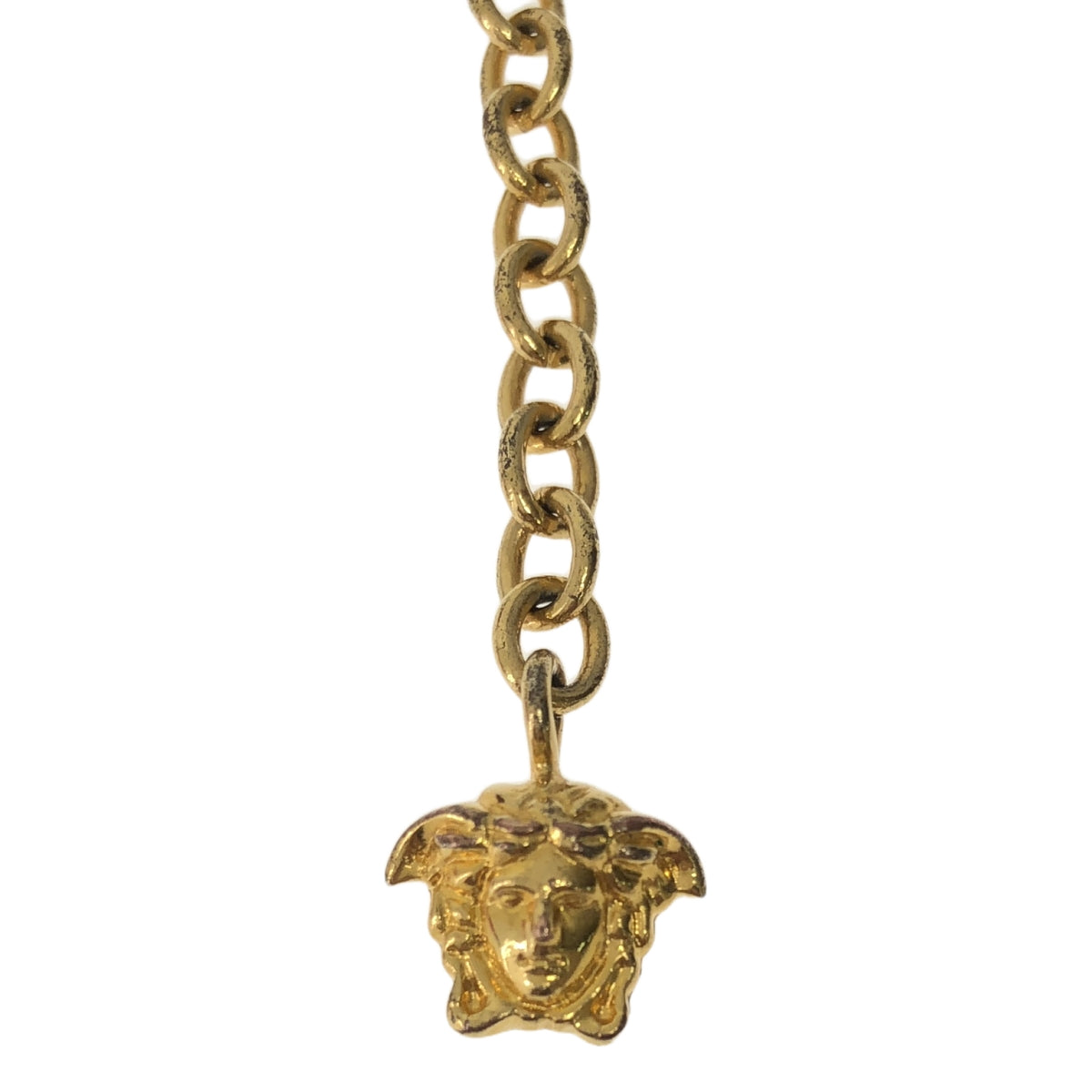 [狀況良好] VERSACE | 美杜莎希臘迴紋項鍊 | 金色 | 女款