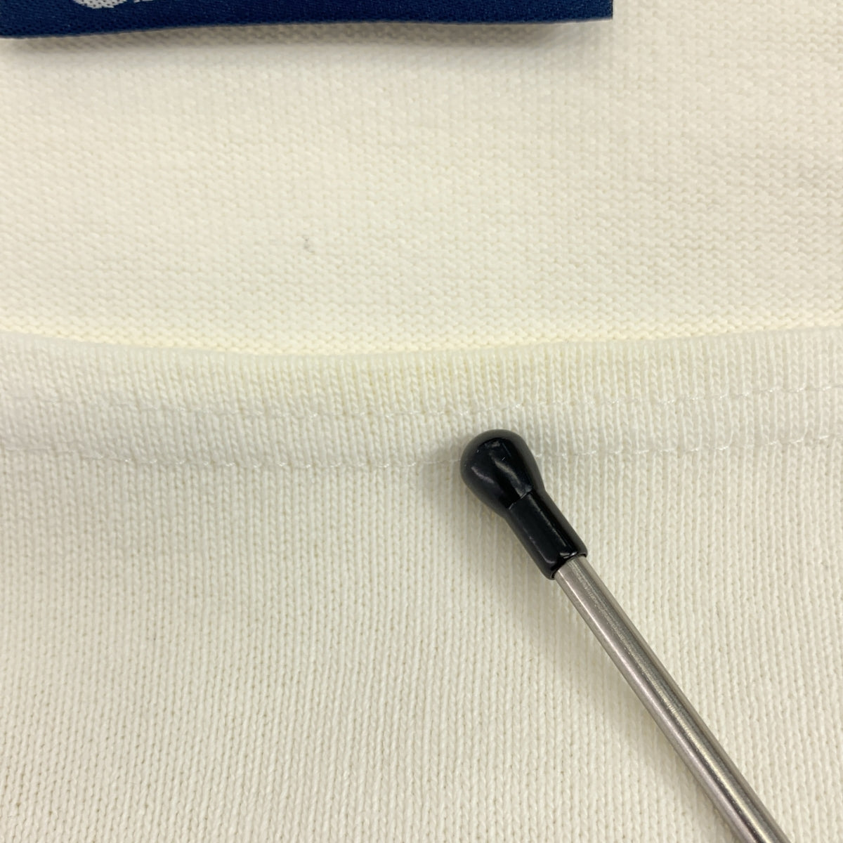 SAINT JAMES / 聖詹姆斯 | Wesson Elber Patch Basque 襯衫 | XS | 白色 | 女款