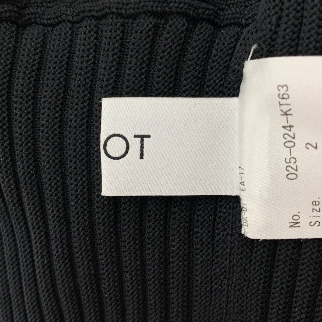 IIROT / 일롯 | Eco-Cropped Knit 크롭드 니트 | 블랙 |