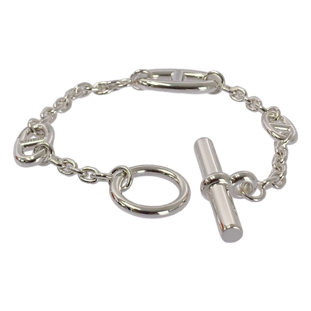 【美品】  HERMES / エルメス | Farandole Bracelet ファランドールST SV925 アンカーチェーンブレスレット | シルバー | レディース