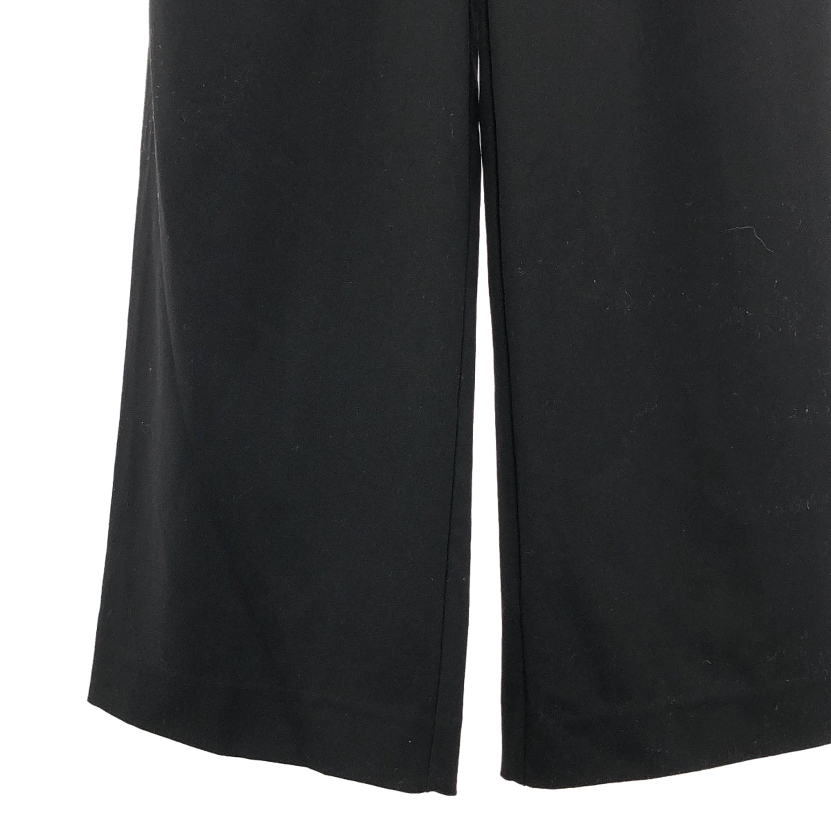 HIAND / ハイアンド | Frill Tac Pants / レイヤード タック スラックス パンツ | F |
