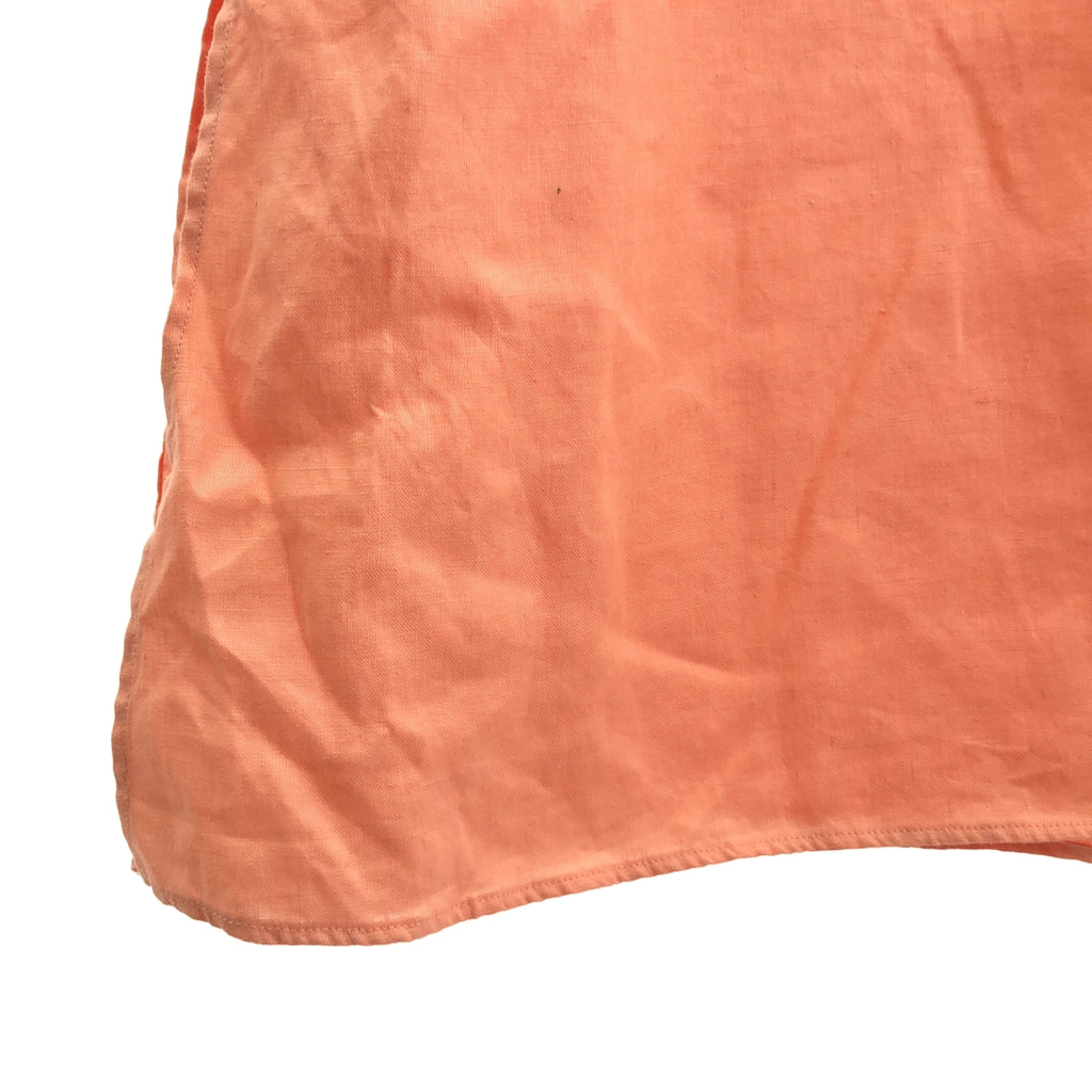 Whim Gazette / ウィムガゼット | リネン シャツ ワンピース | 36 | ピンク | レディース