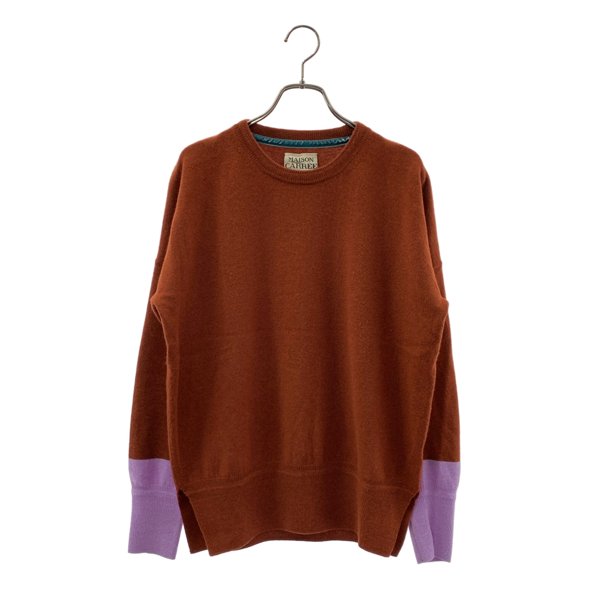 MAISON CARREE / メゾンカレ | カシミヤ スリット プルオーバー ニット | F | レディース