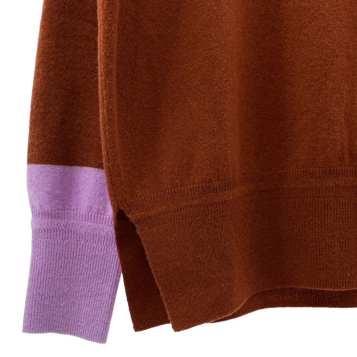 MAISON CARREE / メゾンカレ | カシミヤ スリット プルオーバー ニット | F | レディース