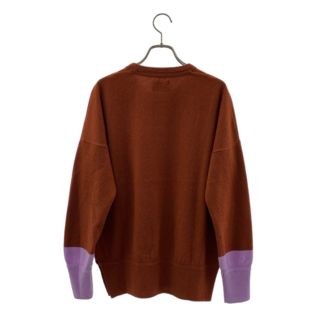 MAISON CARREE / メゾンカレ | カシミヤ スリット プルオーバー ニット | F | レディース