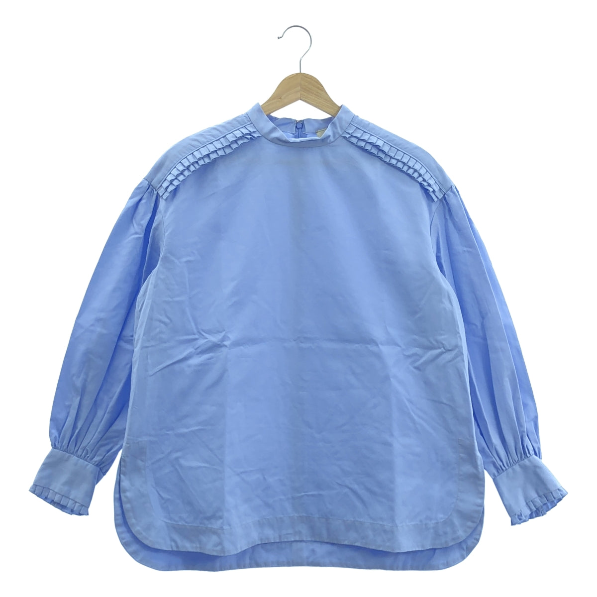 UNITED ARROWS | 2024SS | 褶皺高領襯衫 | 尺寸 38 |