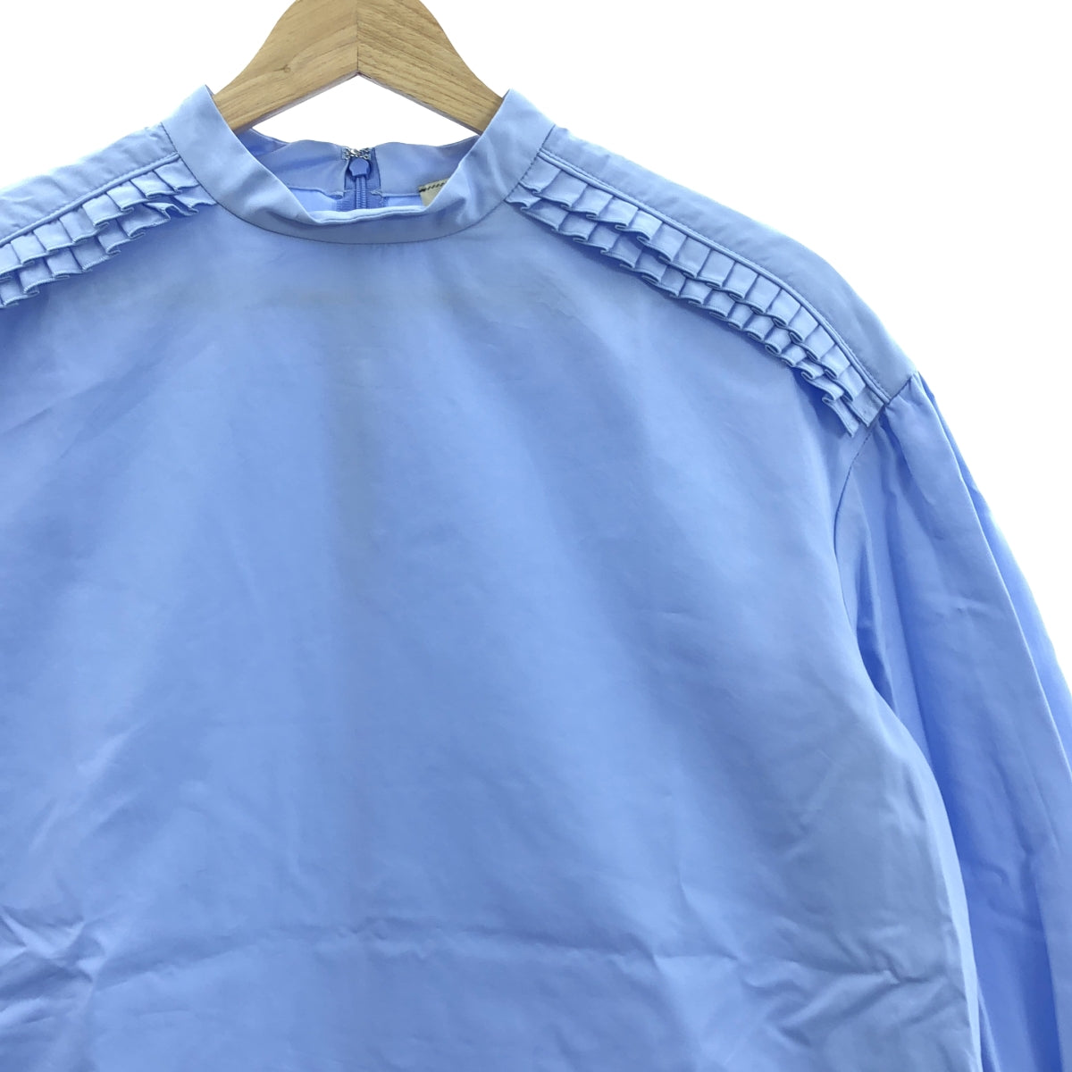 UNITED ARROWS | 2024SS | 褶皺高領襯衫 | 尺寸 38 |