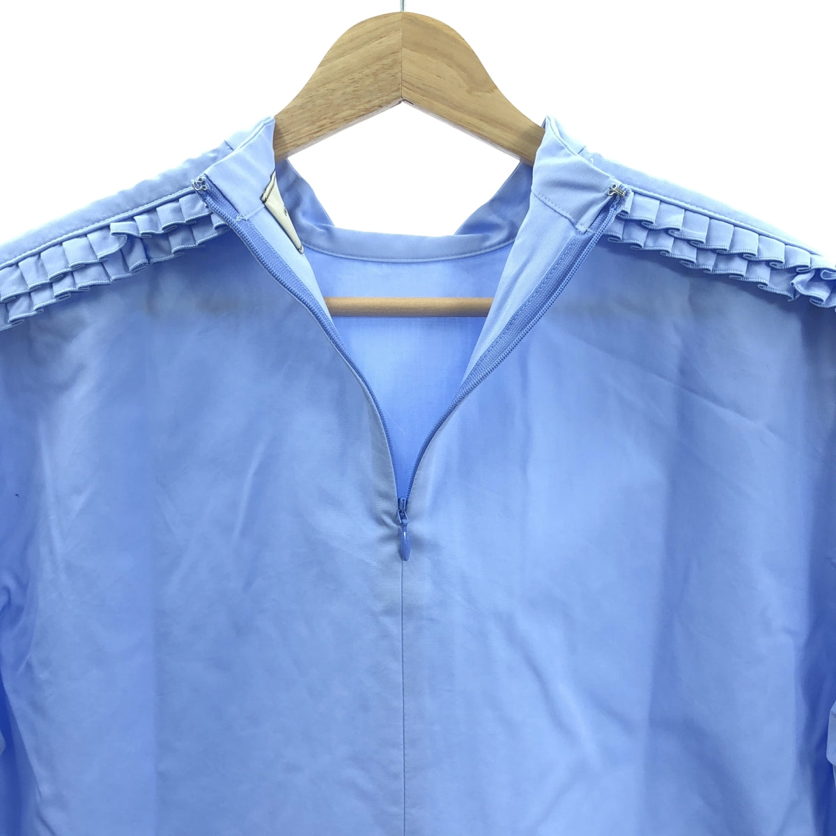 UNITED ARROWS | 2024SS | 褶皺高領襯衫 | 尺寸 38 |