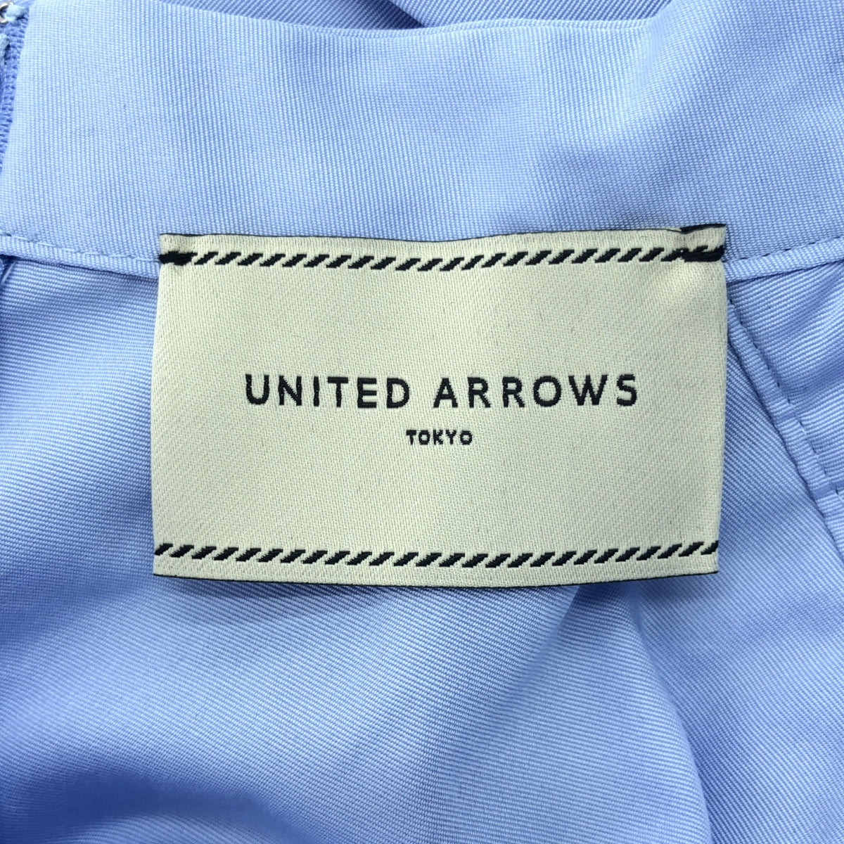 UNITED ARROWS | 2024SS | 褶皺高領襯衫 | 尺寸 38 |