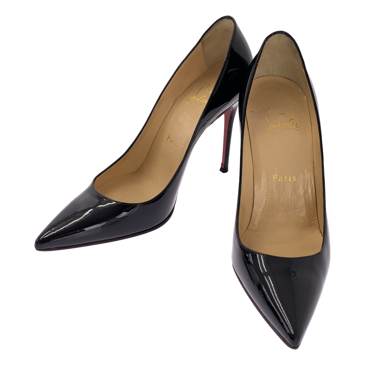 Christian Louboutin / 기독교 루부탄 | 특허 가죽 포인티드 투 펌프스 | 36 1/2 |