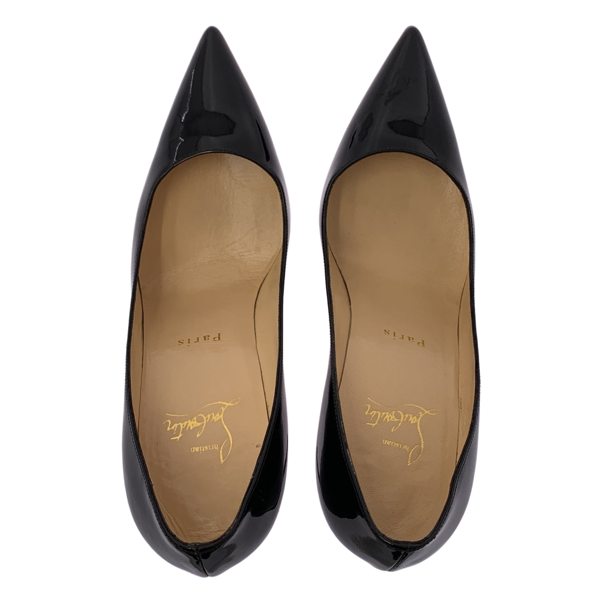 Christian Louboutin / 기독교 루부탄 | 특허 가죽 포인티드 투 펌프스 | 36 1/2 |