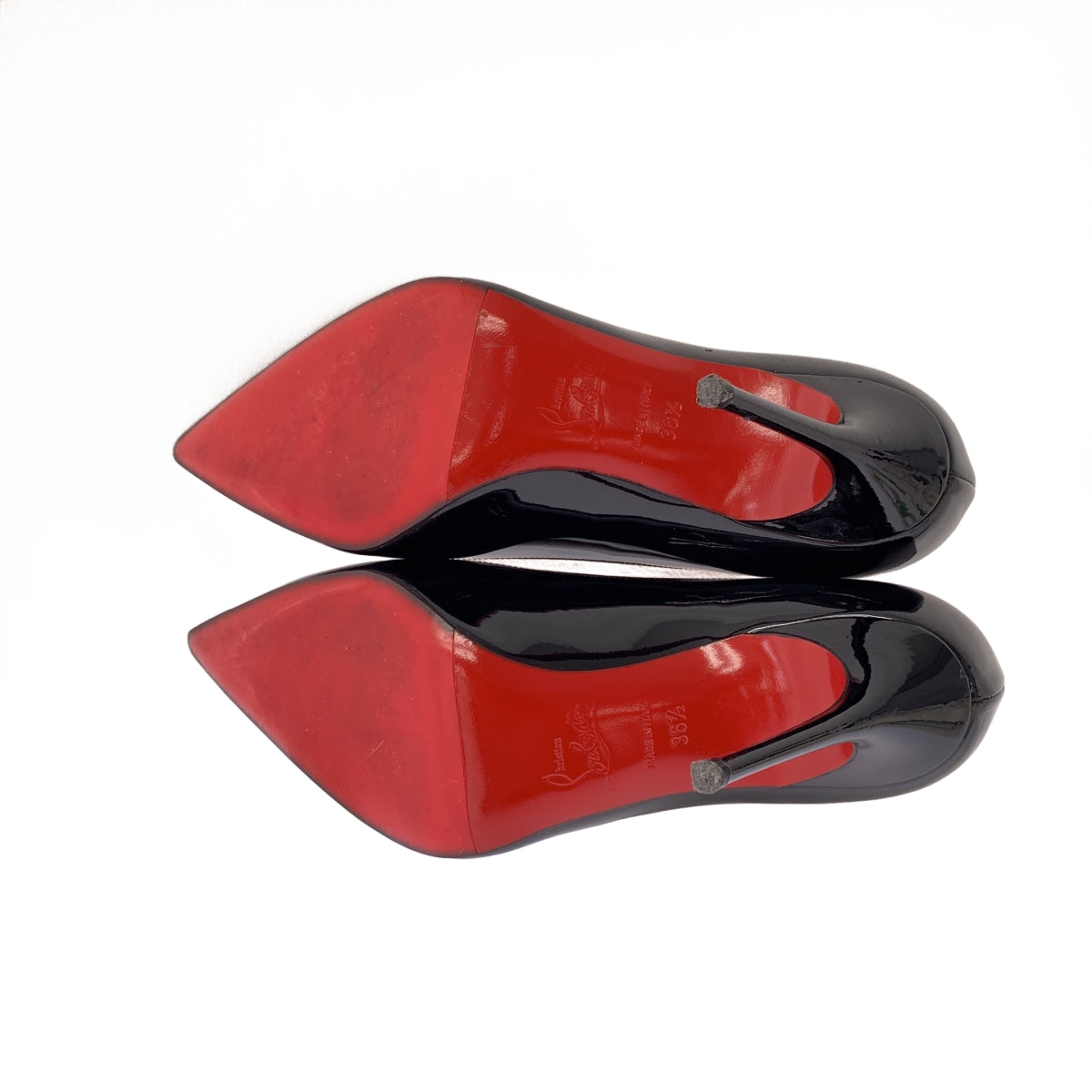 Christian Louboutin / 기독교 루부탄 | 특허 가죽 포인티드 투 펌프스 | 36 1/2 |
