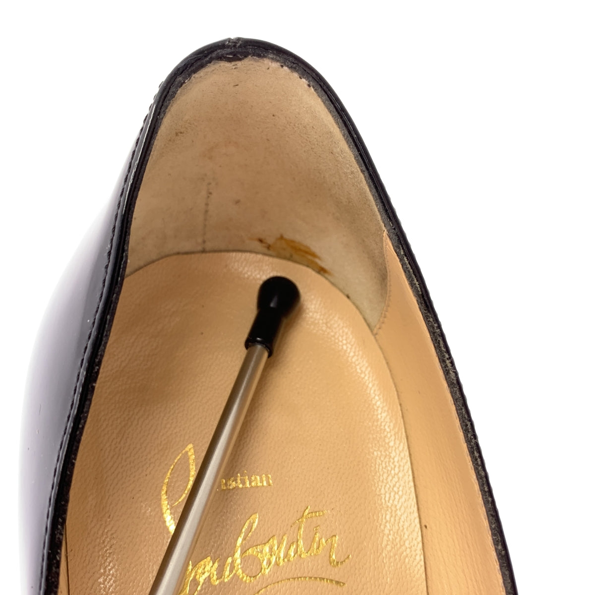 Christian Louboutin / 기독교 루부탄 | 특허 가죽 포인티드 투 펌프스 | 36 1/2 |