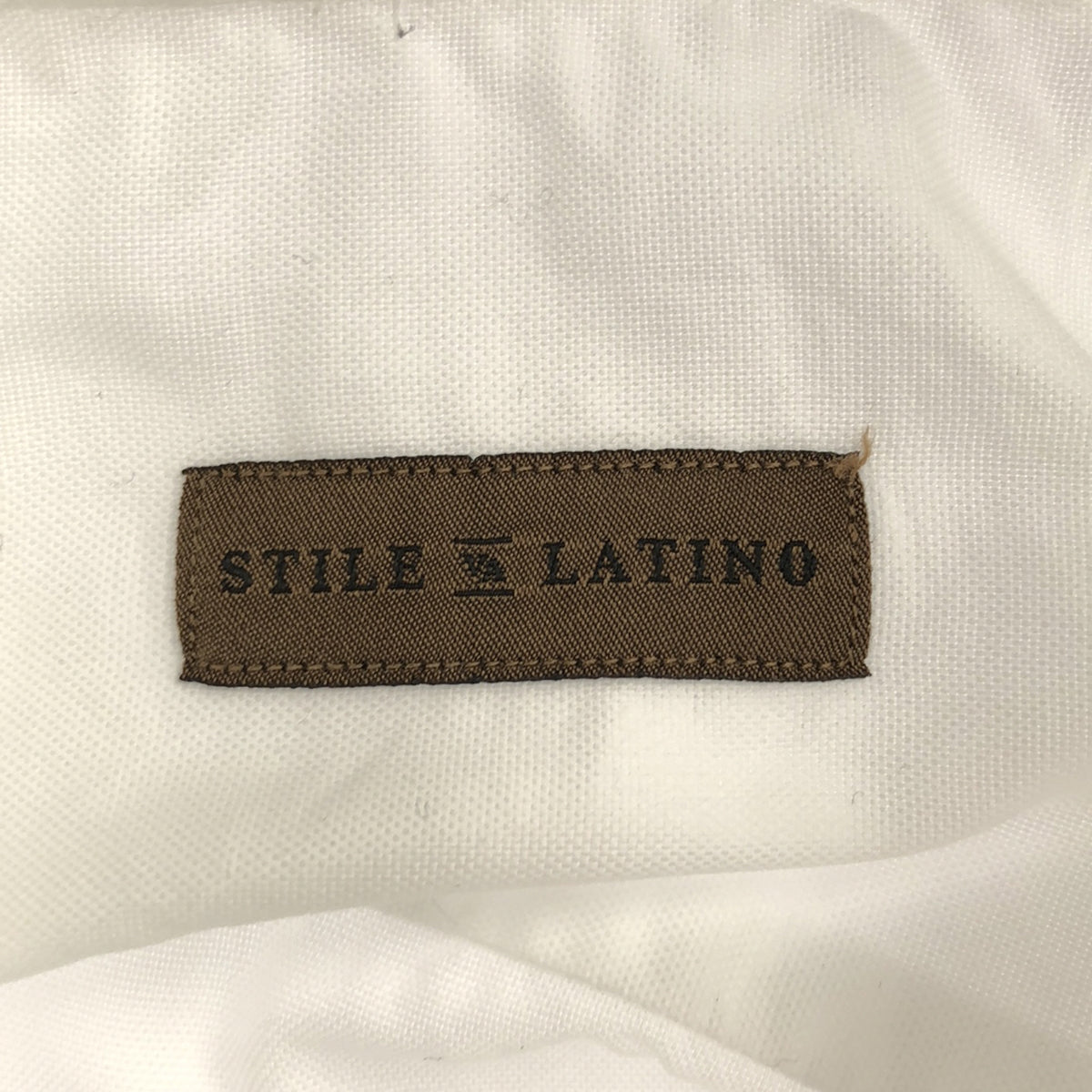 Stile Latino | Oxford Dress Shirt | 38 / 15 | White | Men's