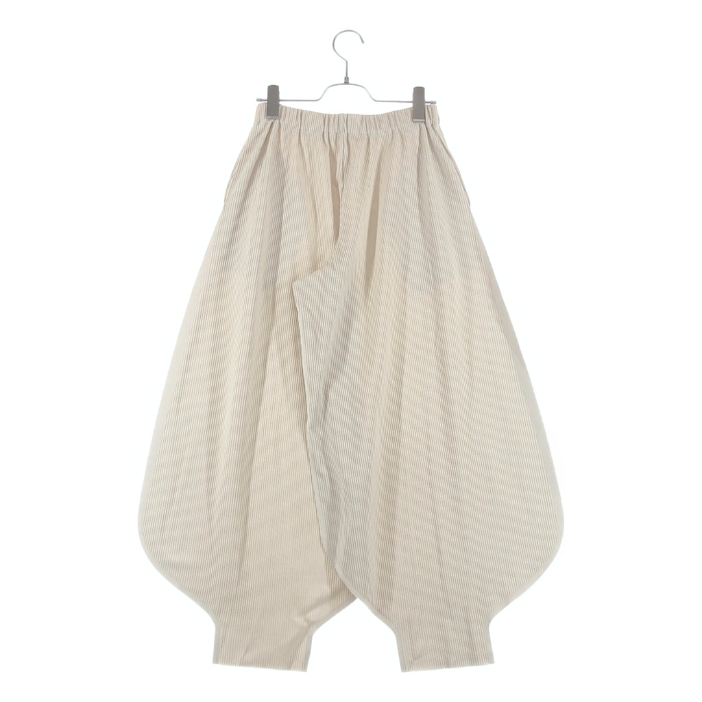 PLEATS PLEASE ISSEY MIYAKE / プリーツプリーズイッセイミヤケ | 変形 ウエストゴム ワイド イージーパンツ |