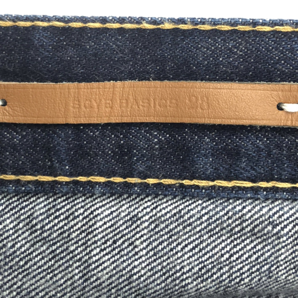 scye basics / 사이베식스 | Selvedge Denim Wide Leg Jeans 세르비치 와이드 데님 바지 | 28 | 인디고 | 남성