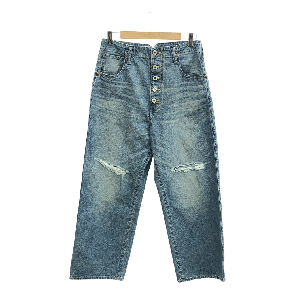 [狀況良好] JUNYA WATANABE MAN | 2024AW | 破洞牛仔褲 | XS | 靛藍 | 男款