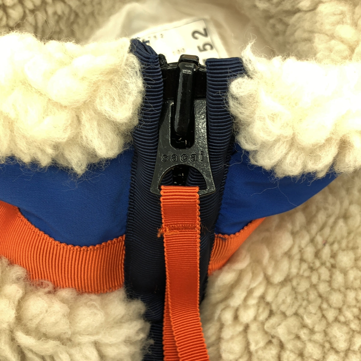 sacai / 사카이 | 2021W | Faux Shearling × Faux Fur Blouson / 파도킹 보아 오버블루존 재킷 / 총 안감 | 2 |
