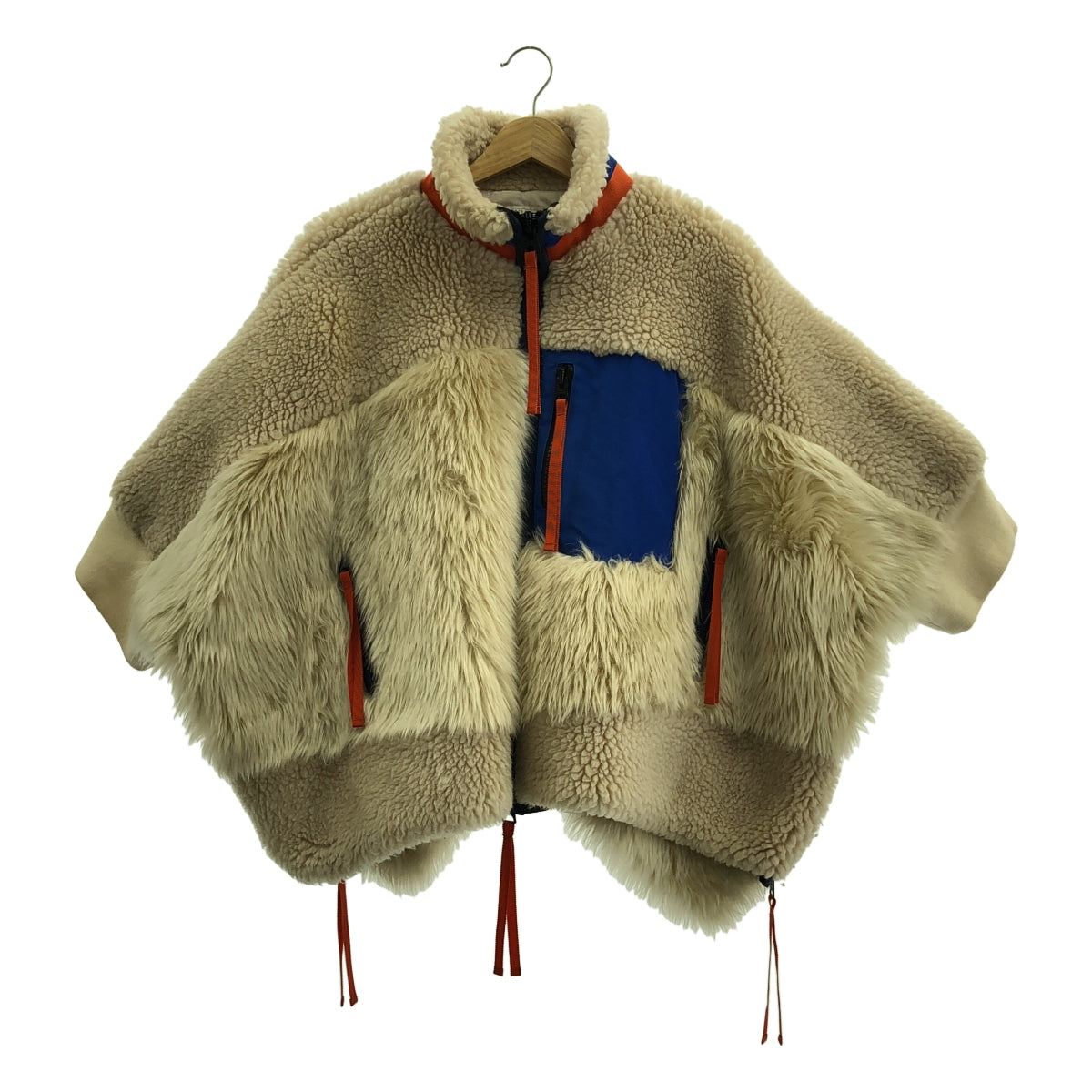 sacai / 사카이 | 2021W | Faux Shearling × Faux Fur Blouson / 파도킹 보아 오버블루존 재킷 / 총 안감 | 2 |
