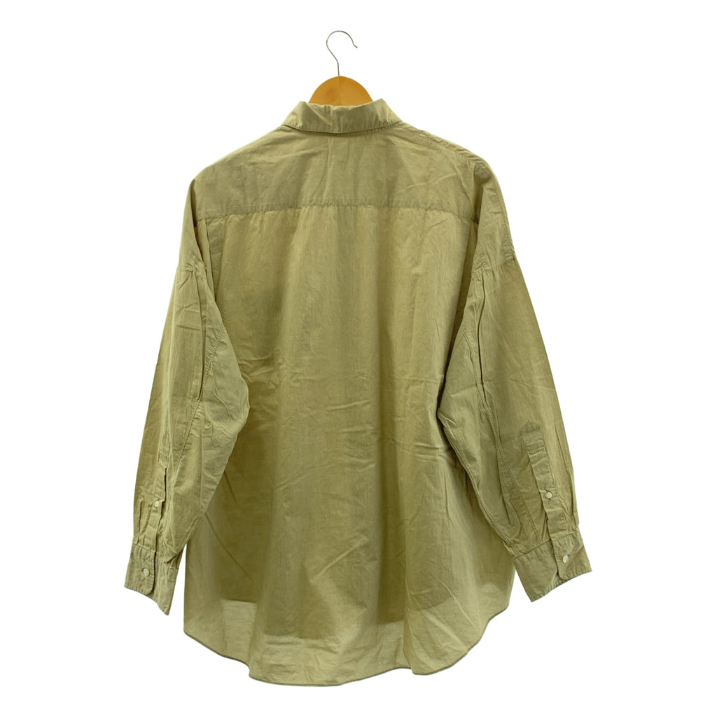 MARKAWARE / 마카웨어 | TENT SHIRTS SOKTAS ORGANIC COTTON POPLIN 오가닉 코튼 포플린 텐트 셔츠 | 2 | 맨즈