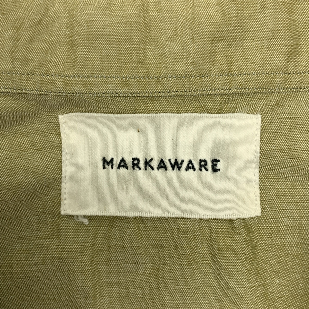 MARKAWARE / 마카웨어 | TENT SHIRTS SOKTAS ORGANIC COTTON POPLIN 오가닉 코튼 포플린 텐트 셔츠 | 2 | 맨즈