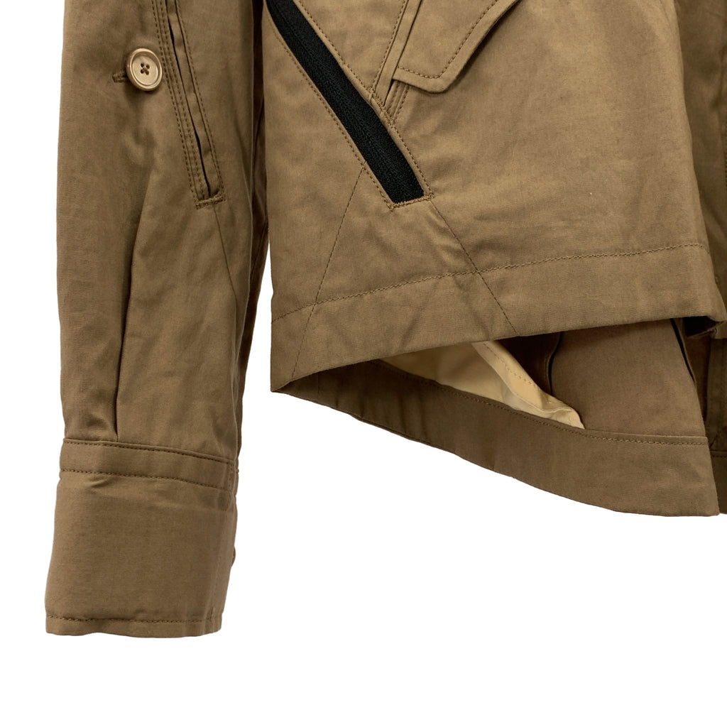 TAKAHIROMIYASHITA The Soloist / 타카히로미야시타자솔로이스트 | 코튼 패널 전환 니트 칼라 재킷 | 46 | 맨즈