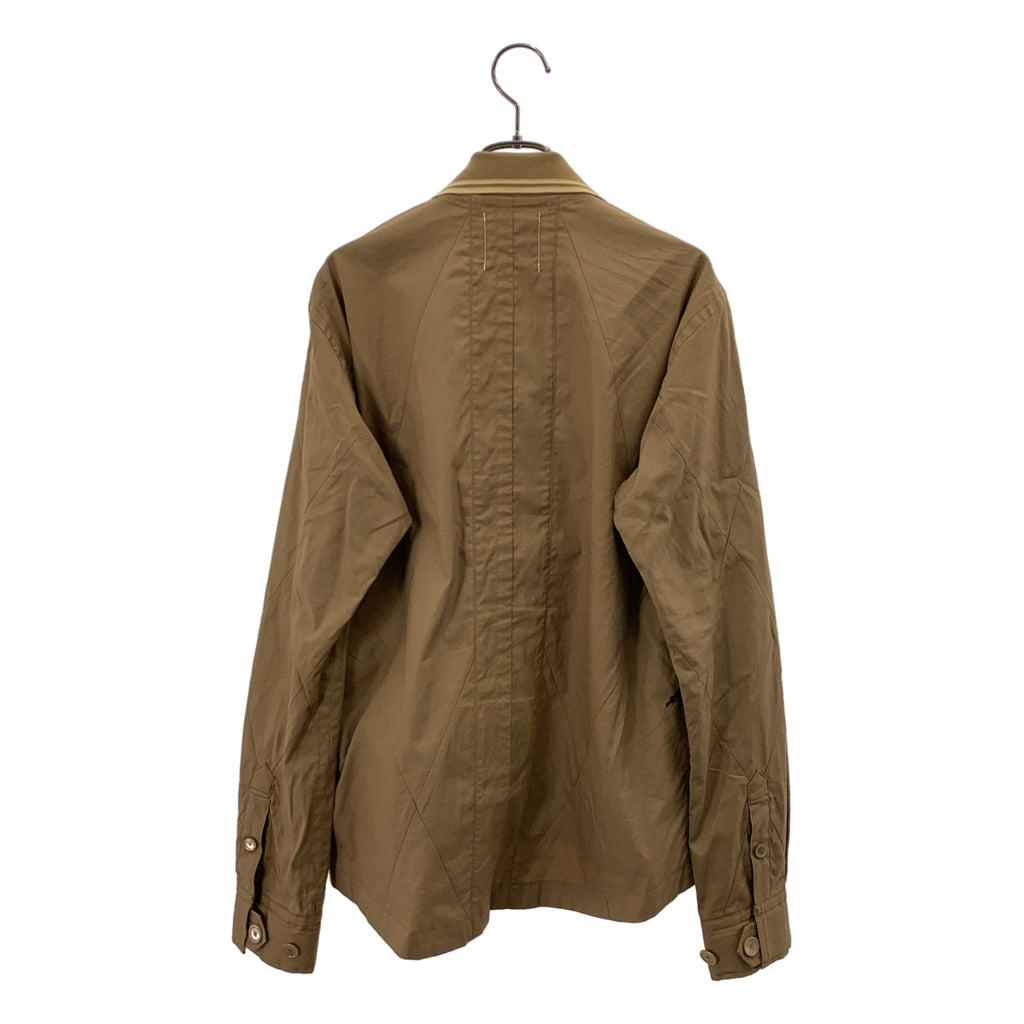 TAKAHIROMIYASHITA The Soloist / 타카히로미야시타자솔로이스트 | 코튼 패널 전환 니트 칼라 재킷 | 46 | 맨즈