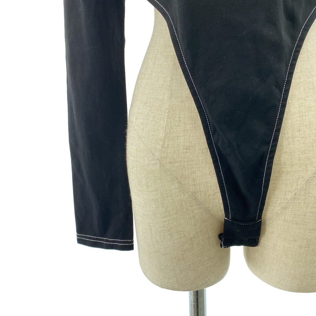 BASICKS / ベイシックス | Superfine Organic Body Suit / バックハートロゴ ボディ スーツ カットソー | M | レディース