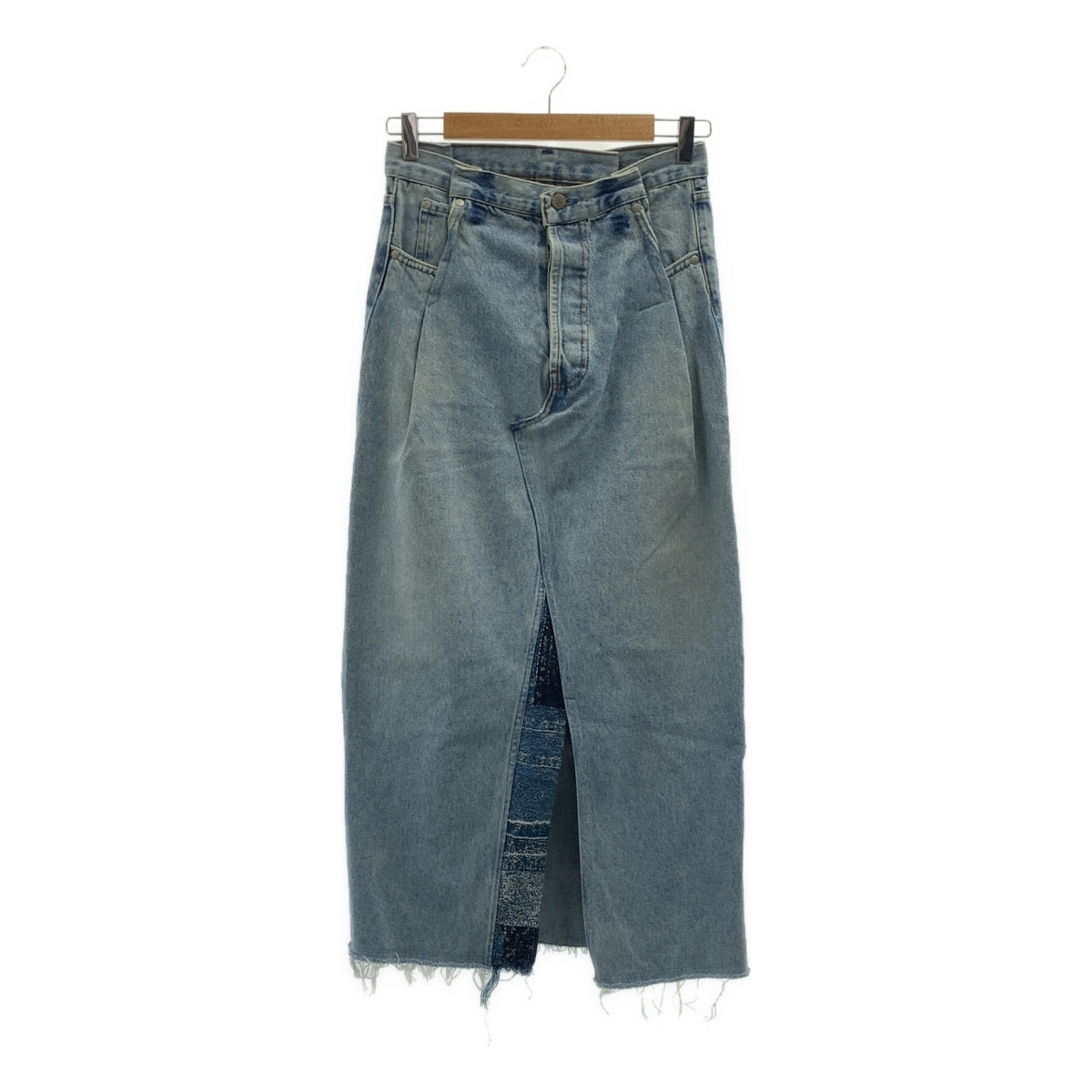 QUIITO / キイト | J LINE SLIT SKIRT 再構築 デニムスカート | 36 | レディース