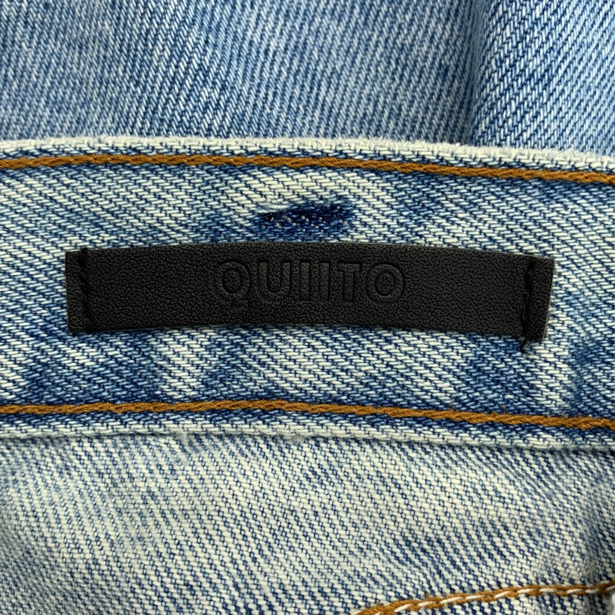 QUIITO / キイト | J LINE SLIT SKIRT 再構築 デニムスカート | 36 | レディース