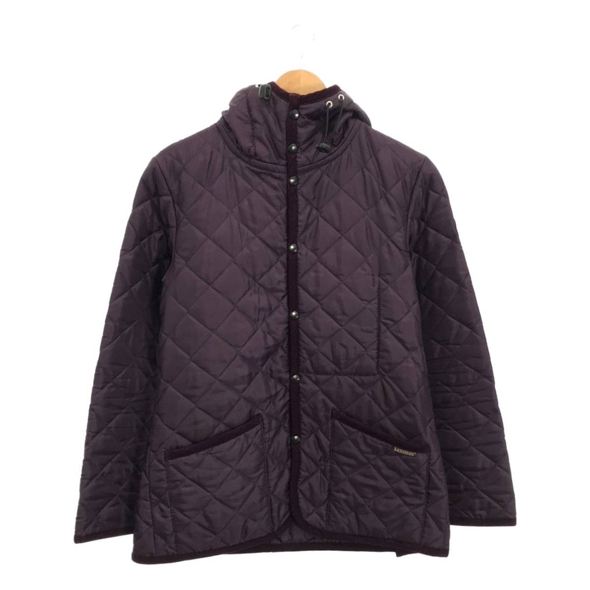 LAVENHAM / LAVENHAM | Quilted hooded jacket | 36 | Purple | Women's