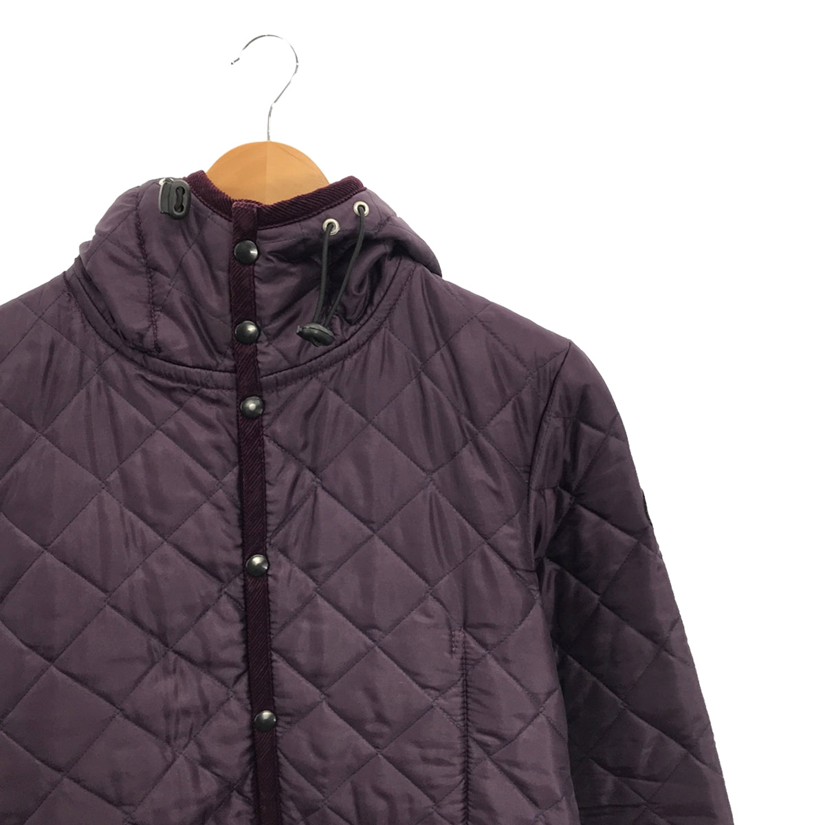 LAVENHAM / LAVENHAM | Quilted hooded jacket | 36 | Purple | Women's