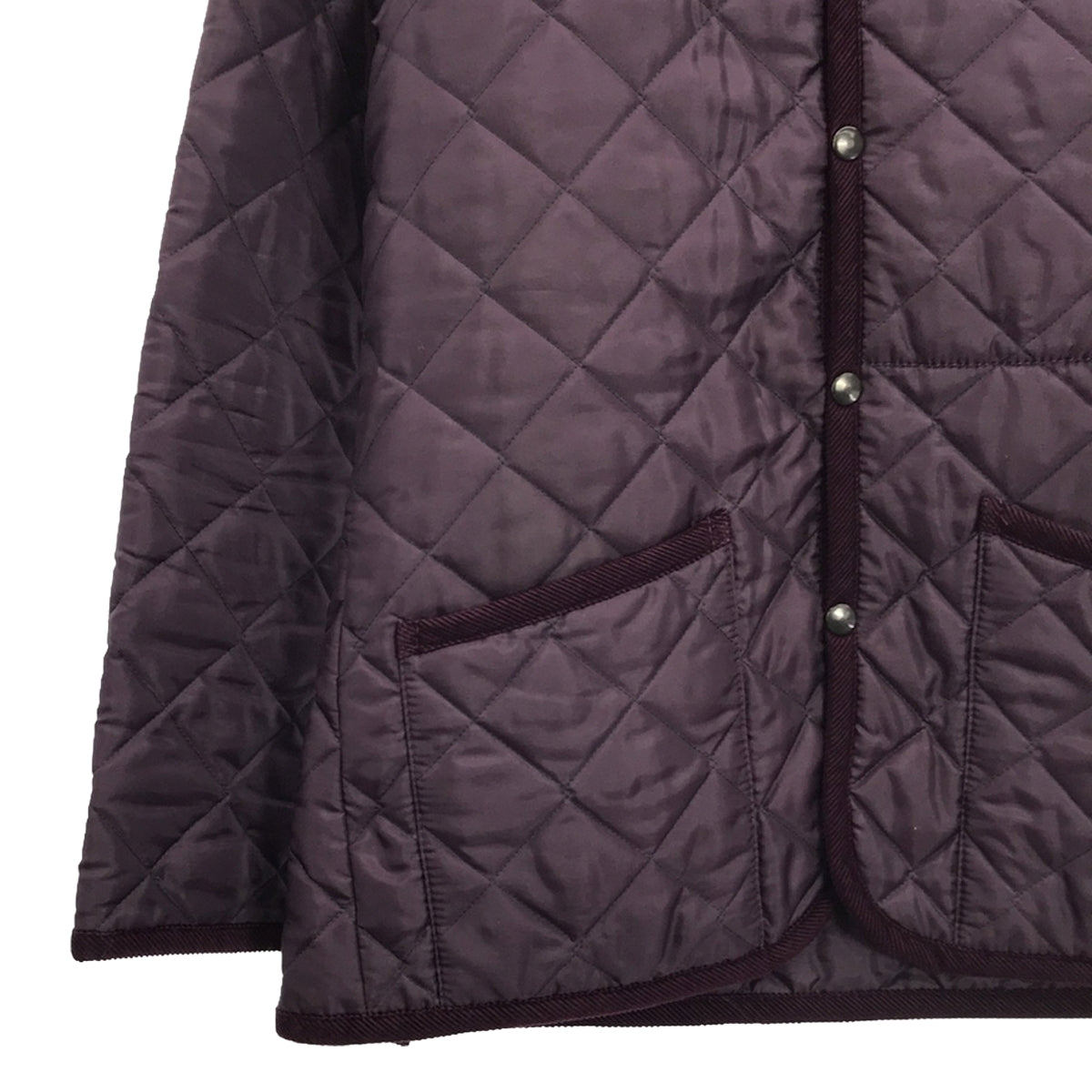 LAVENHAM / LAVENHAM | Quilted hooded jacket | 36 | Purple | Women's