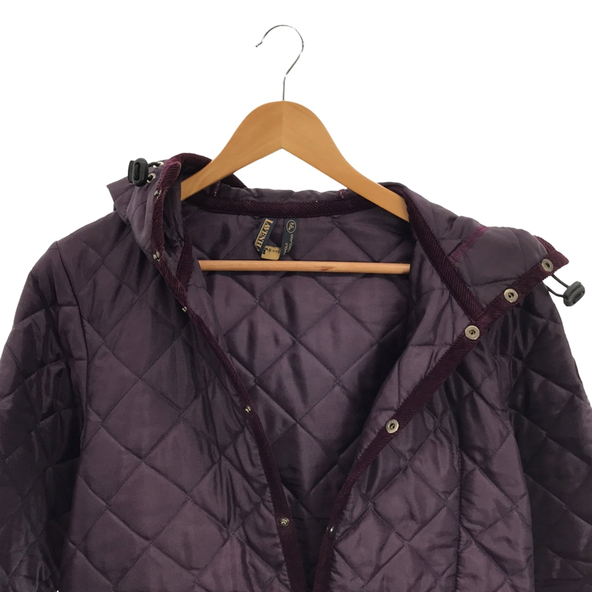 LAVENHAM / LAVENHAM | Quilted hooded jacket | 36 | Purple | Women's