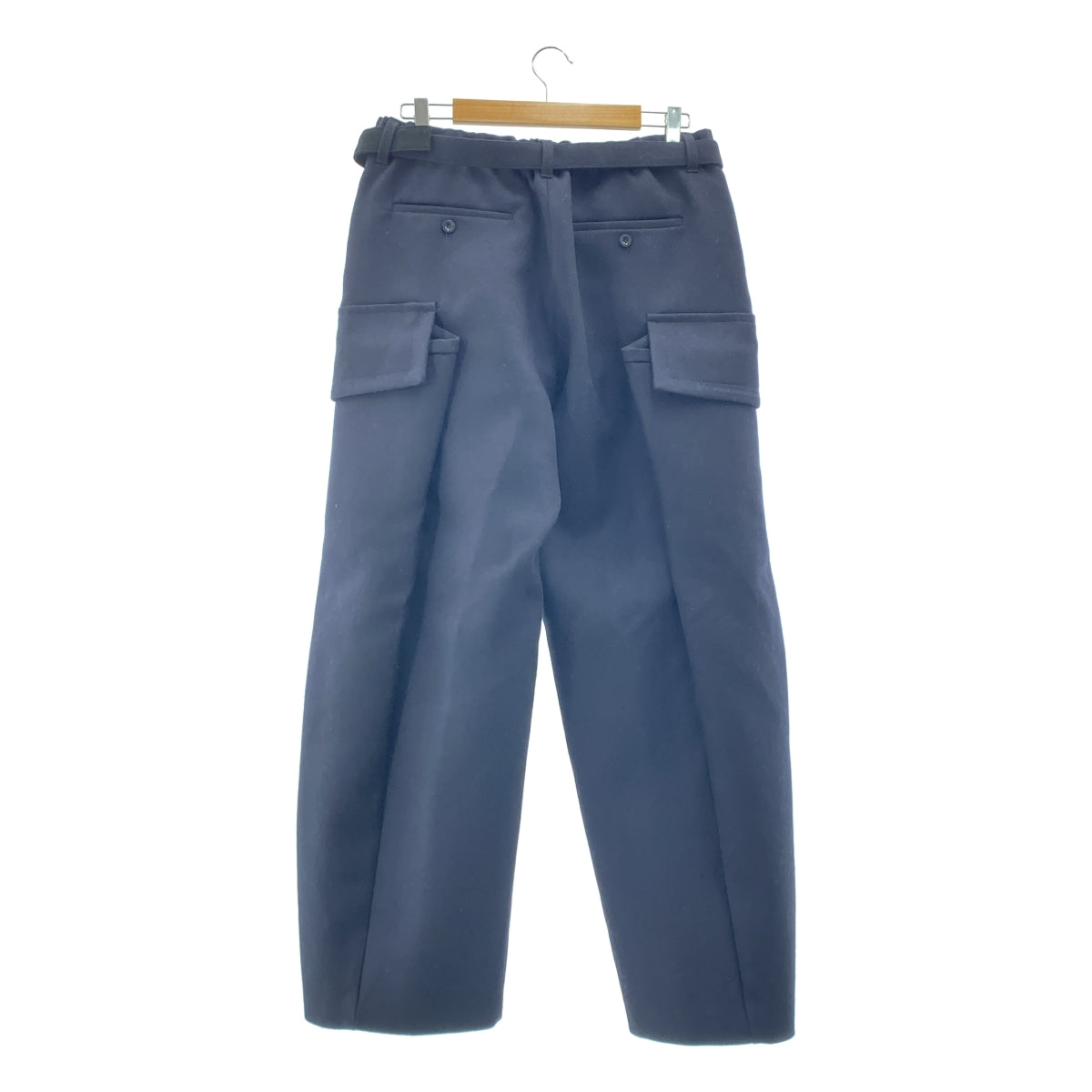 sacai / サカイ | 2025AW | Double-Faced Wool Melton Pants ウールメルトンパンツ | 2 | メンズ