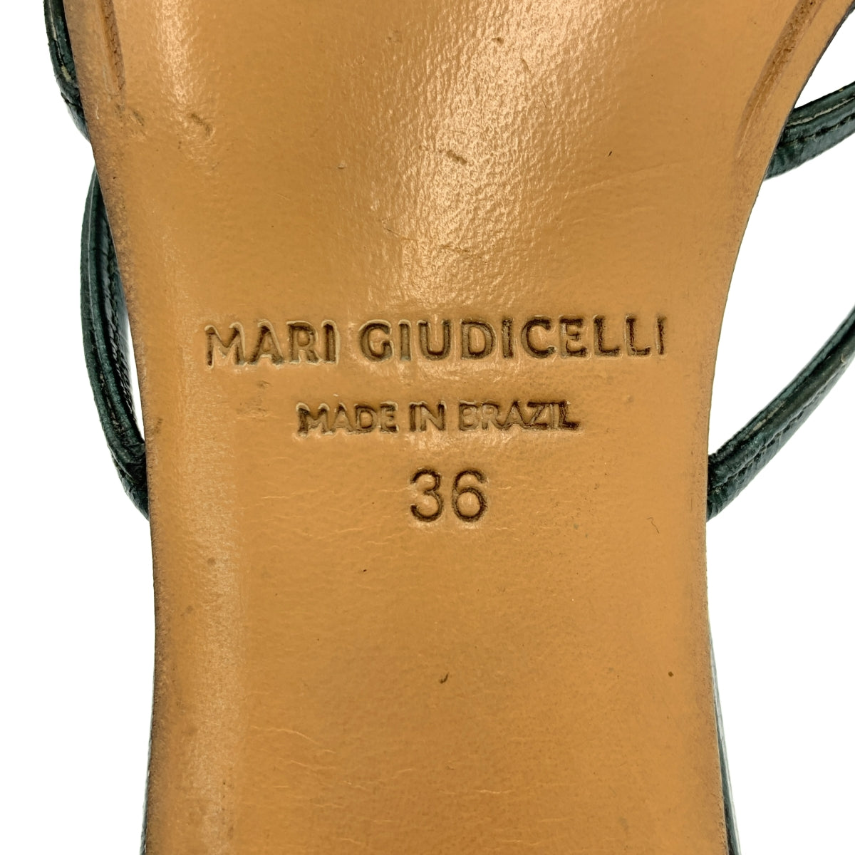 MARI GIUDICELLI / マリジウディセリ | EDIT.FOR LULU 取扱い ループ ミュール ヒール サンダル | 36 | レディース