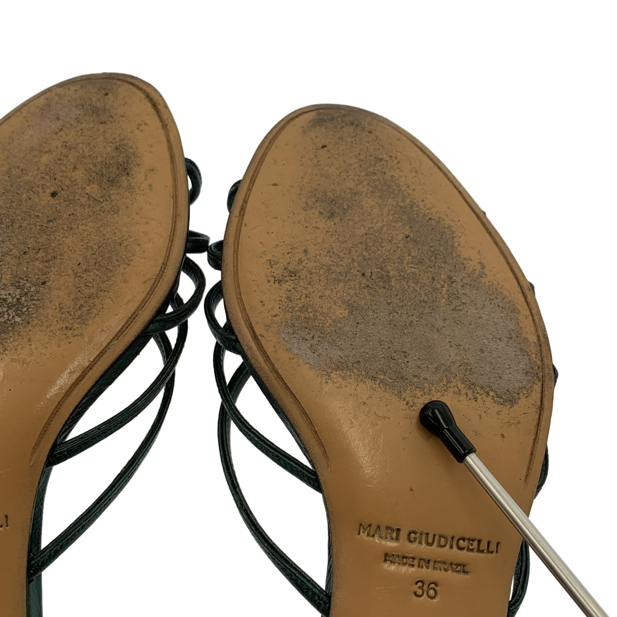 MARI GIUDICELLI / マリジウディセリ | EDIT.FOR LULU 取扱い ループ ミュール ヒール サンダル | 36 | レディース