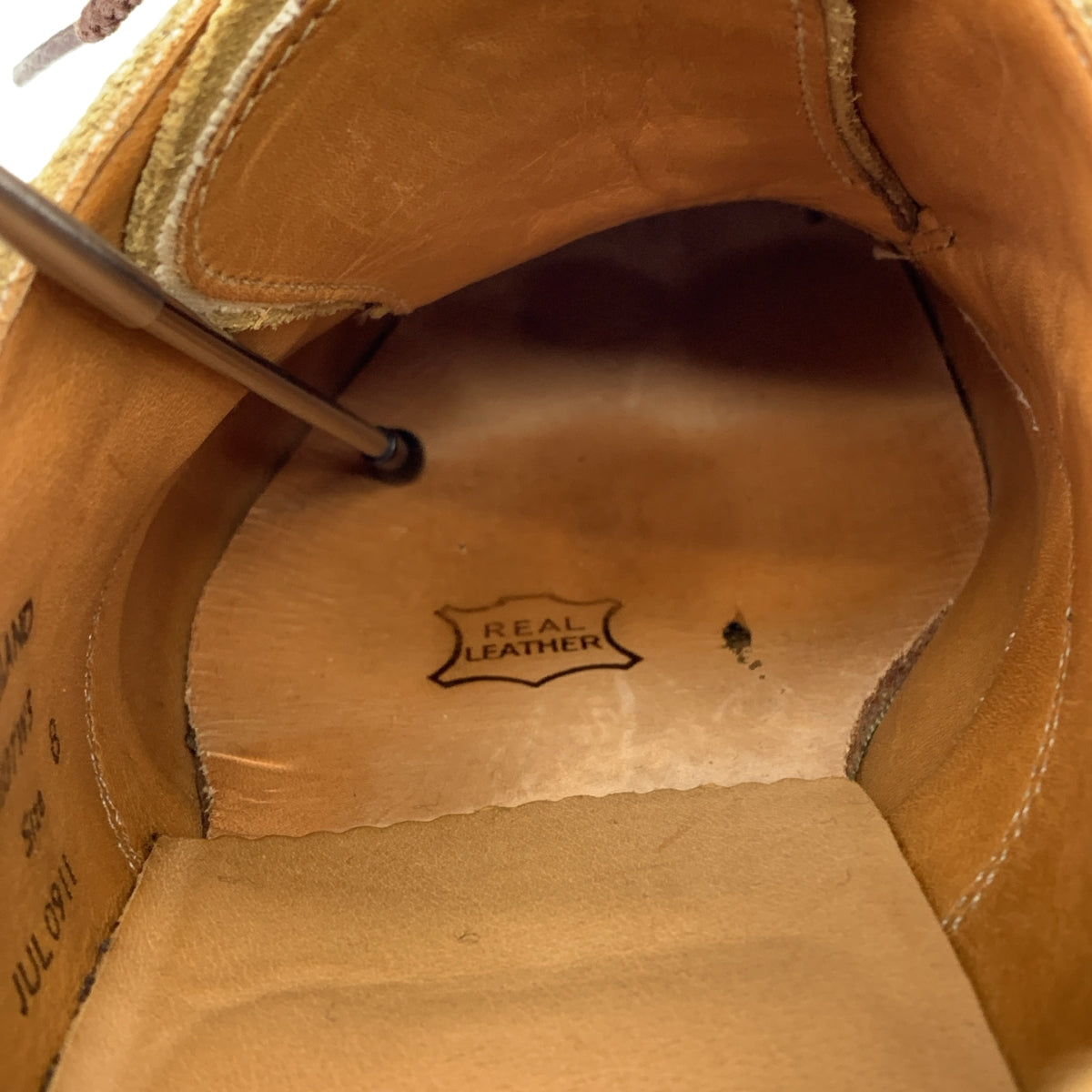 SANDERS | 絨面皮革繫帶正裝鞋 | 8 號 | 男款