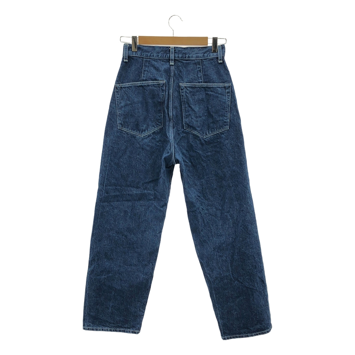 LOEFF / ロエフ | 13OZ ヤード デニム パンツ | 0 | インディゴ | レディース