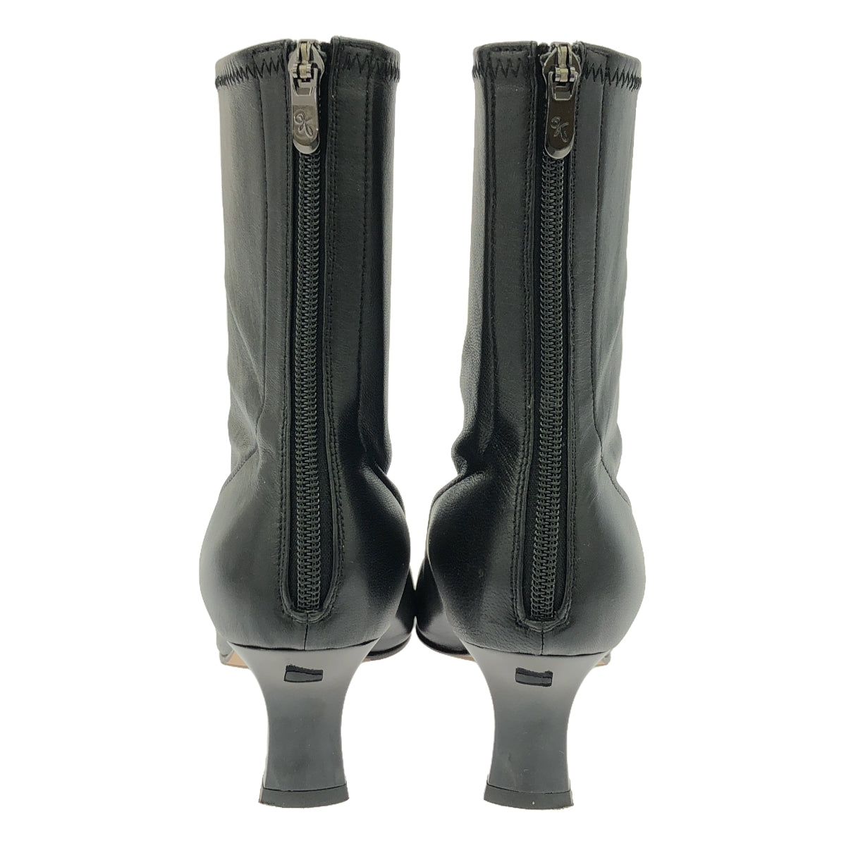 銀座兼松 / 銀座兼松 | 2023 秋冬 |皮革高跟短靴 | 24 |黑色 |女性的