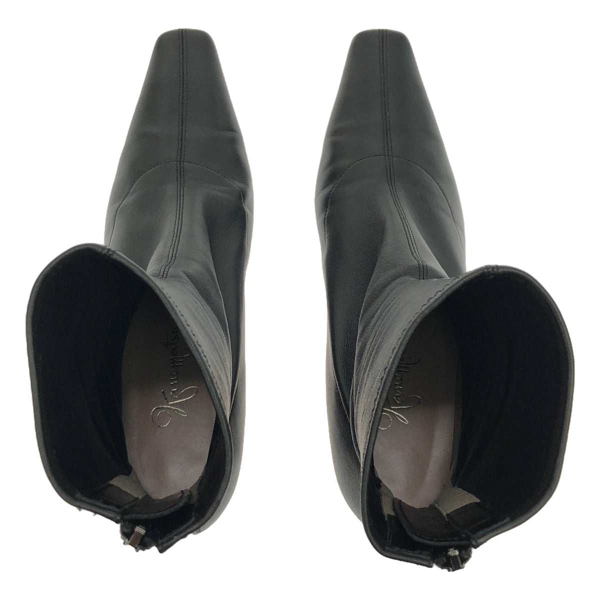 銀座兼松 / 銀座兼松 | 2023 秋冬 |皮革高跟短靴 | 24 |黑色 |女性的