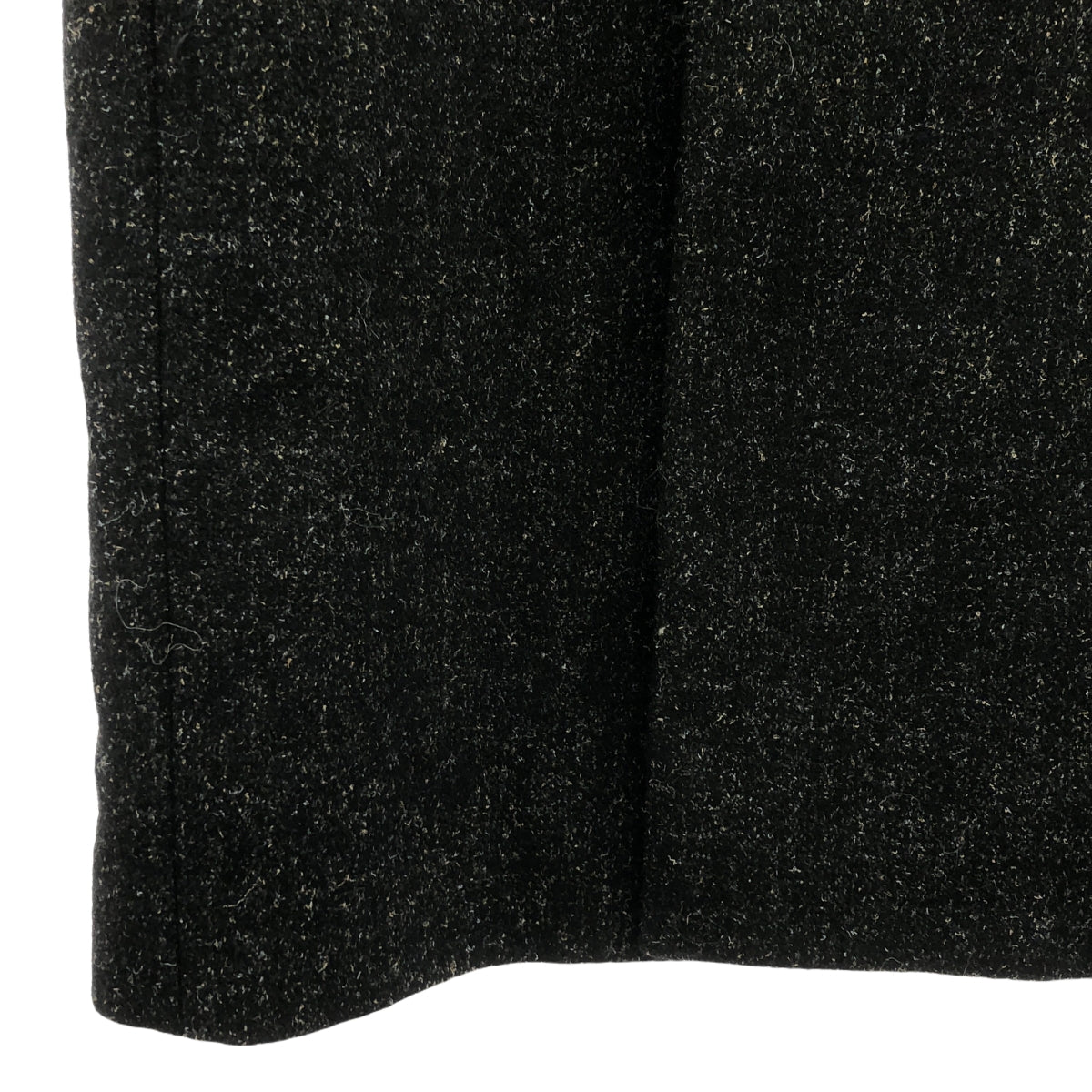 【美品】  SAINT LAURENT PARIS / サンローランパリ | ダブルブレスト チェスターコート | 46 | ブラック | メンズ